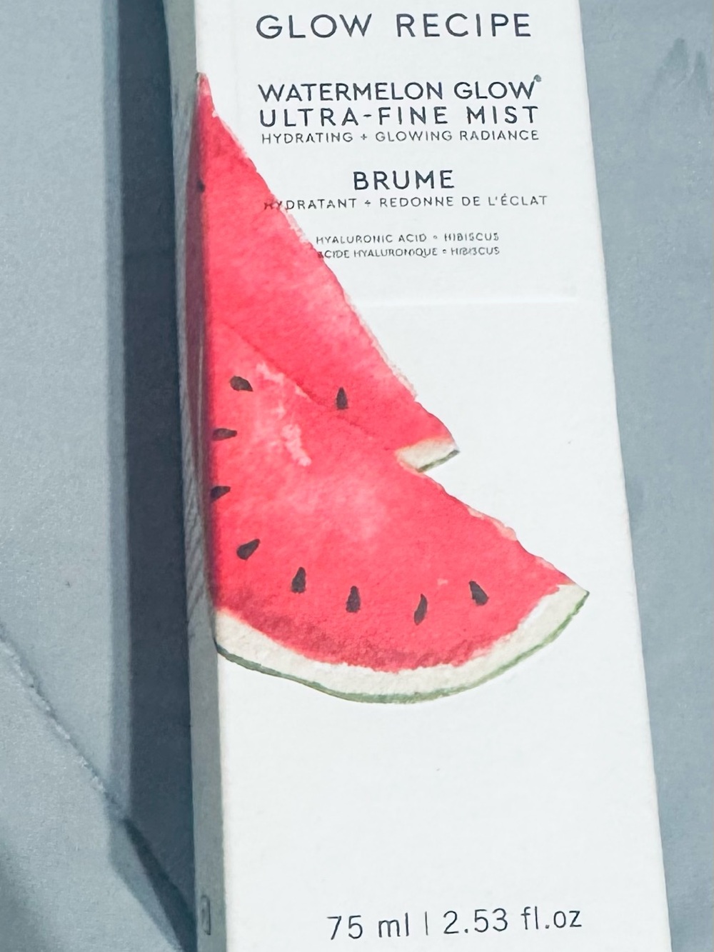 Glow Recipe Watermelon Glow Ultra-Fine Mist — Pink & Green Accents